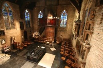 Interior view from above.