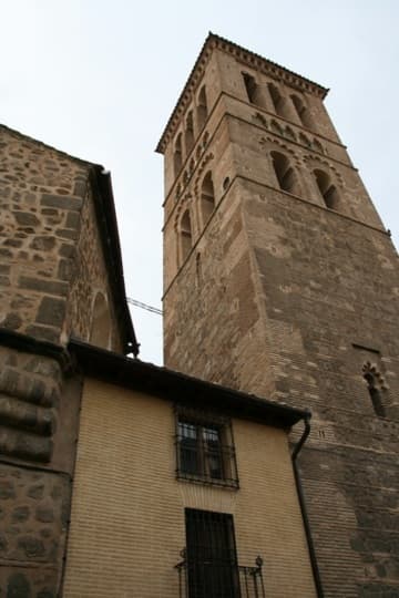 The great Mudejar tower of Santo Tome.