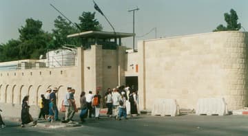 Entrance, looking southwest.