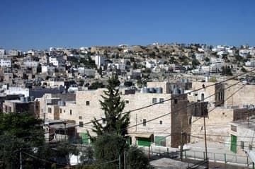 View of Hebron from the Tombs of the Patriarchs.