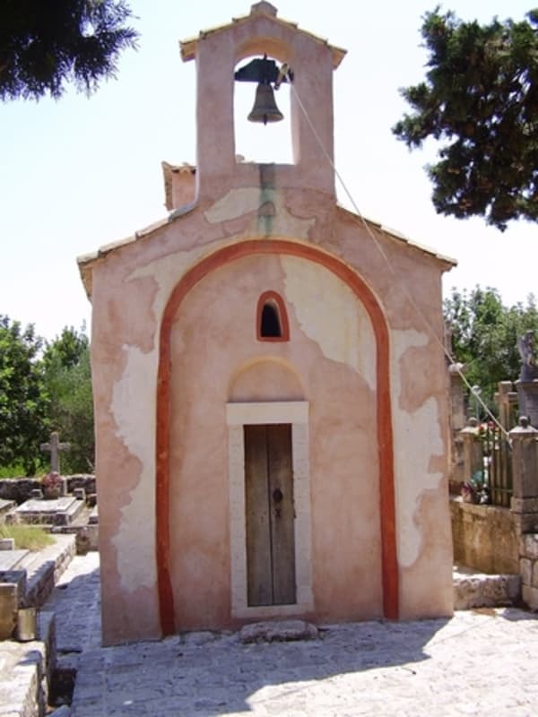 The pre-Romanesque Crkva na Kalamoti on Kolocep.