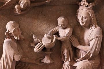 Adoration of the Magi on the Tomb of St. Severus.