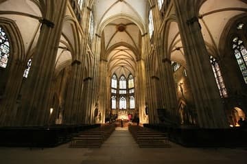 Interior view, looking east from the entrance.