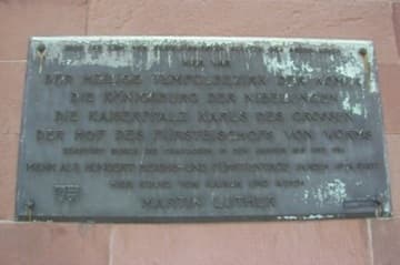 Detail of plaque.