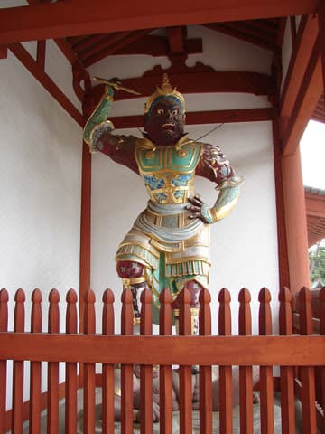 Entrance to Yakashiji, a World Heritage Site.