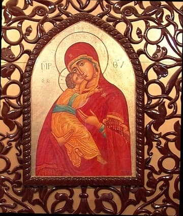 The miraculous icon of Seidnaya.
