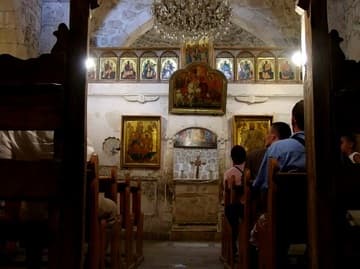 Ancient Christian chapel in Mar Sarkis, dating from before the Council of Nicea (325 AD).