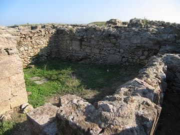 The library at Ugarit, which has yielded some of the most important ancient texts discovered in recent years.