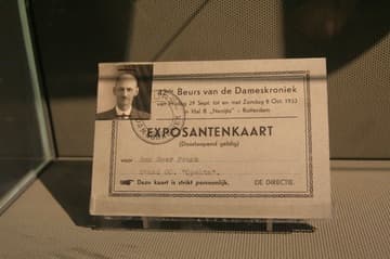 Otto Frank's ID card.