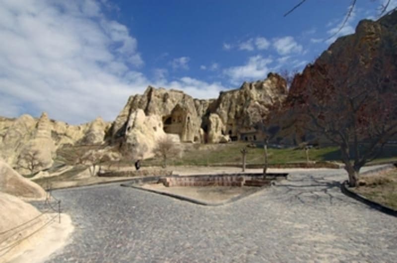 Entrance to the ring-shaped G&ouml;reme Open Air Museum.