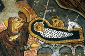 Nativity of Christ in the Dark Church.