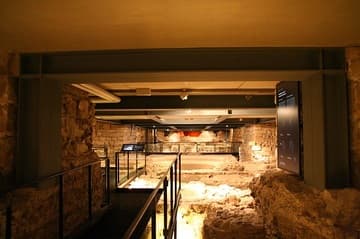 Archaeological Site, Geneva, Switzerland.