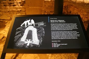 Archaeological Site, Geneva, Switzerland.