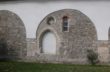 Outer wall of the Martinskirche.