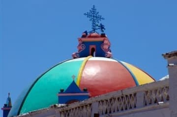 Beach ball dome.
