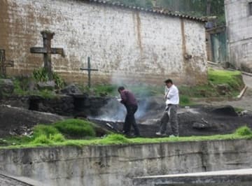 Mayan rituals in San Andres Xecul.