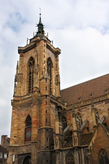 Southwest tower of the Eglise St-Martin, Colmar.