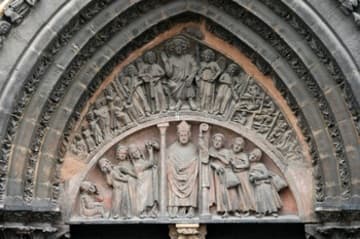 The St. Nicholas Portal on the south transept.