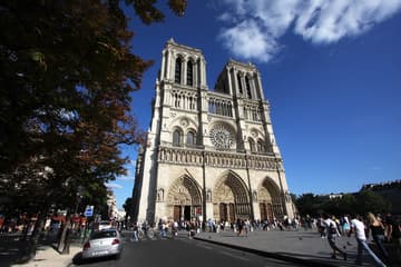 Notre-Dame Cathedral attracts 13 million visitors each year.