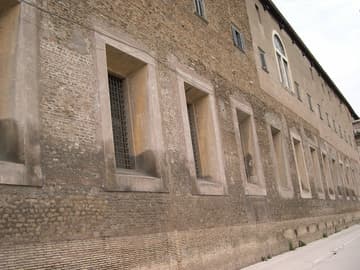 Exterior of monastery adjoining San Paolo.