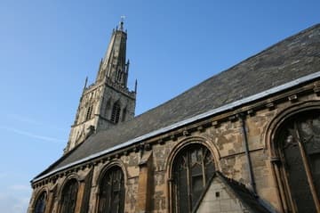 St Nicholas' Church from the southeast. Related pages: