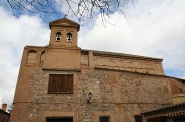 Side view, with bell tower added by Christians after 1492.