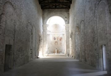 Nave looking east.