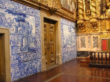 Opulent interior of the Church of St. Francis.
