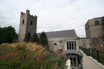 Entrance and south side of St. Audoen's Church, Dublin.