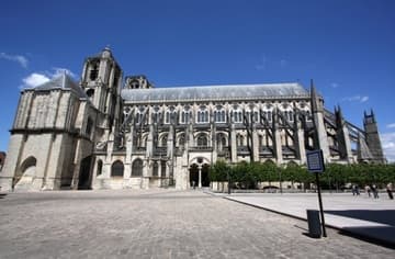 South exterior of Bourges Cathedral, 1200-30.