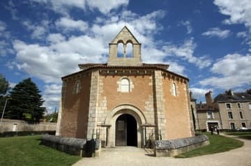 View of the ancient Baptistery of St. John from the west.