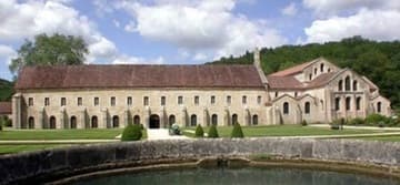 East side of the abbey: dormitory and church.