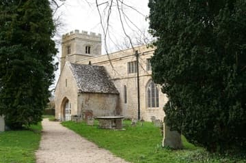 Exterior view from southeast.