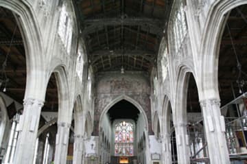 Nave looking east.