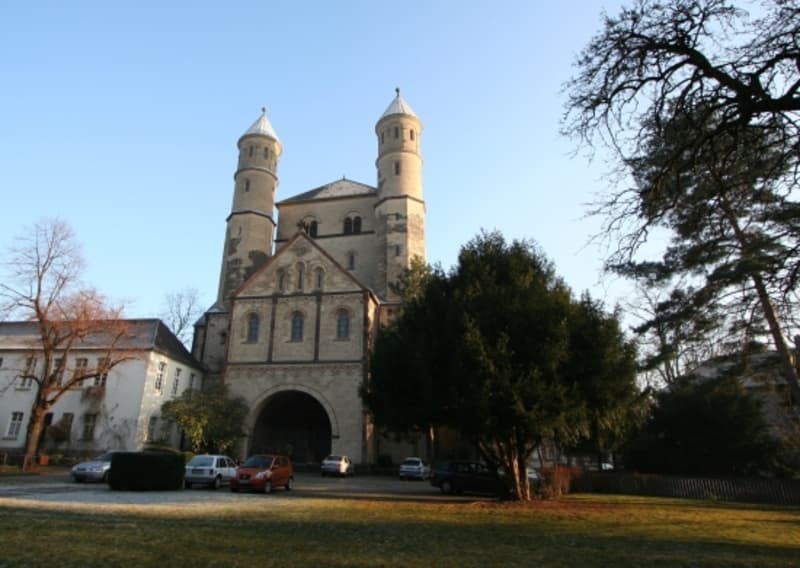 View from the west.