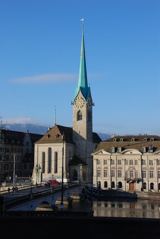 Fraumunster, Zurich, Switzerland.