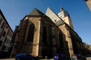 View of the Taufkirche from the east.