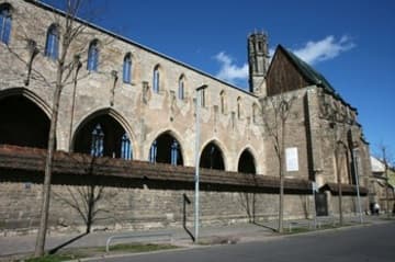 View of the Barfüsserkirche from southwest.