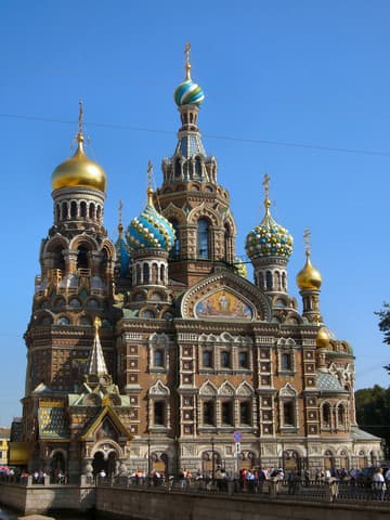 The Church of the Savior on Blood, St. Petersburg.