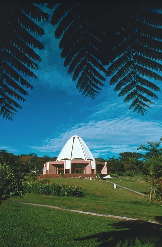 The Baha'i Temple of Samoa.