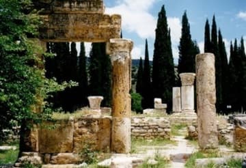 Ruins of the ancient Greek city.