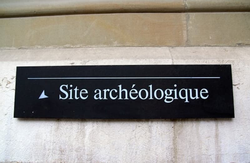 Archaeological Site, Geneva, Switzerland.