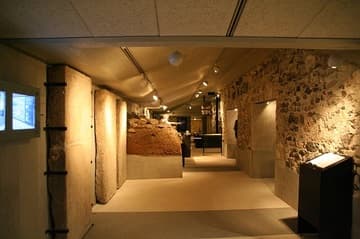 Archaeological Site, Geneva, Switzerland.