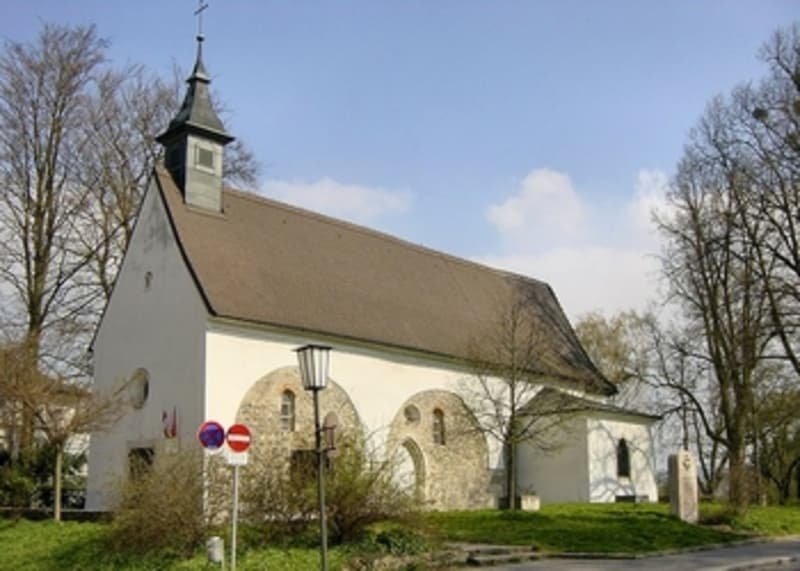 Exterior view of the Martinskirche.