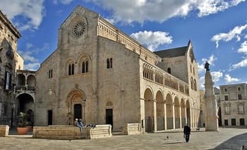 View of Bitonto Cathedral from southwest.